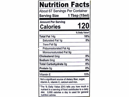 Extra Virgin Olive Oil& Canola Oil - 2 Packs (1 Liter Each)