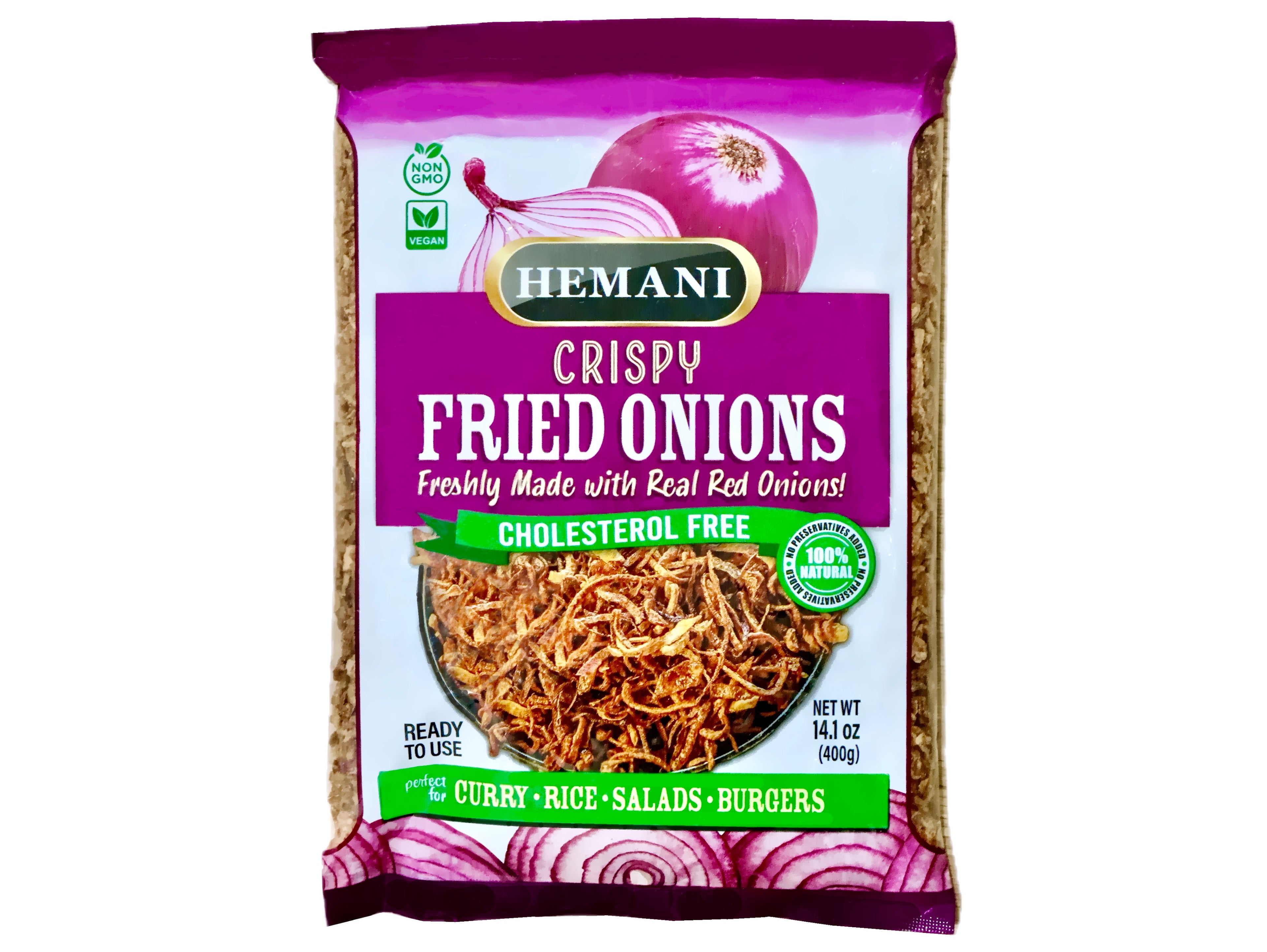 Crispy Fried Red Onions (Piaz Dagh)