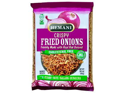Crispy Fried Red Onions (Piaz Dagh)