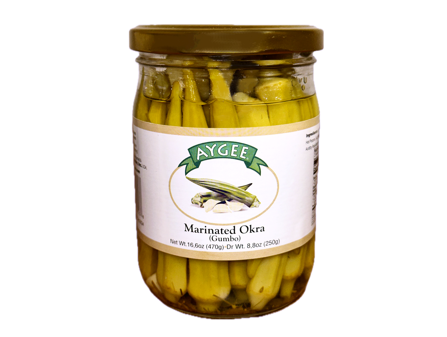 Marinated Okra (Gumbo) (Bamiyeh)