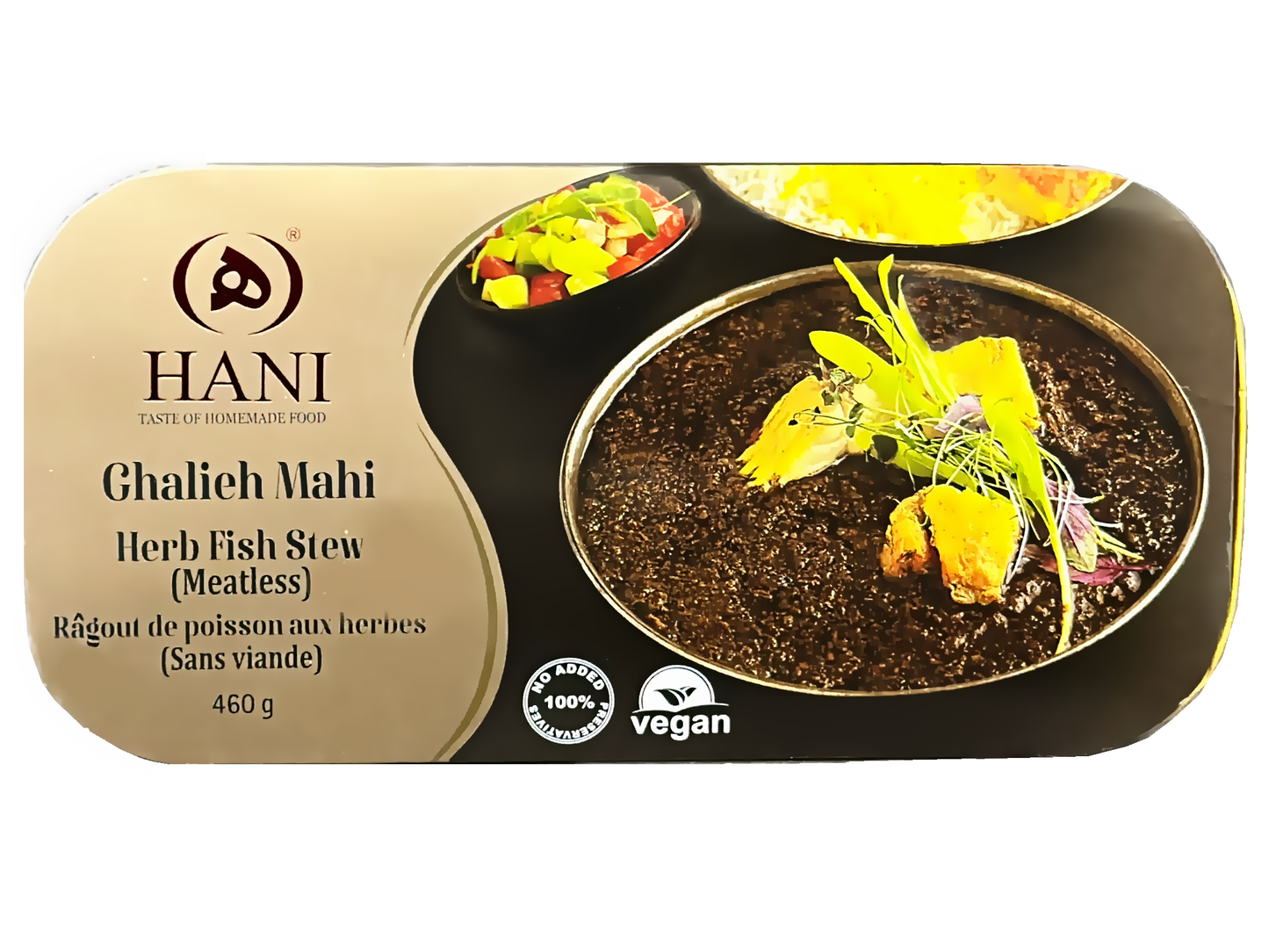 Ghalieh Mahi Stew (Herb Fish Stew - No Meat) - In Container (Khoresh)