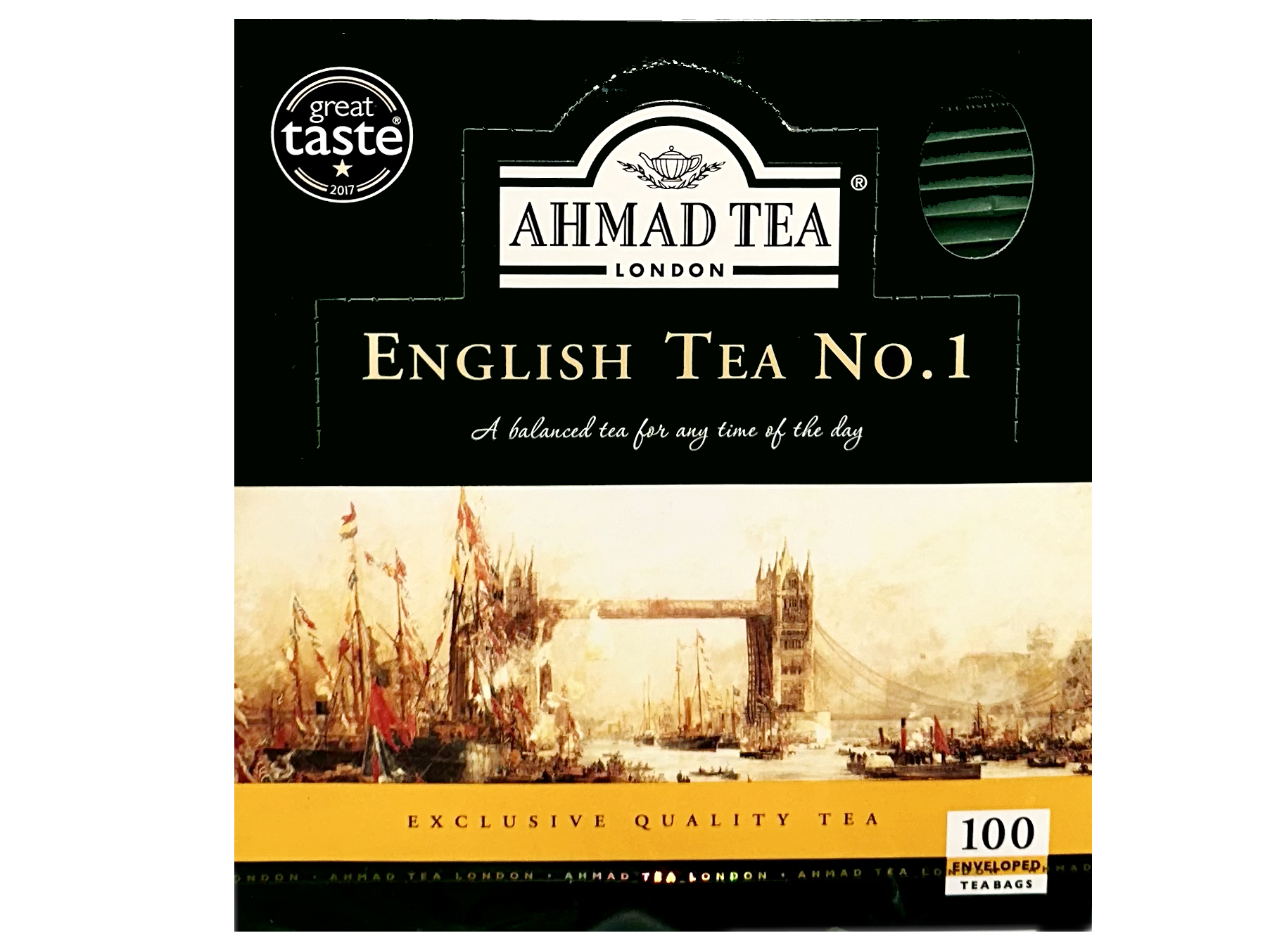 English Tea No. 1 - Tea Bags - 100 Tea Bags (Chai)