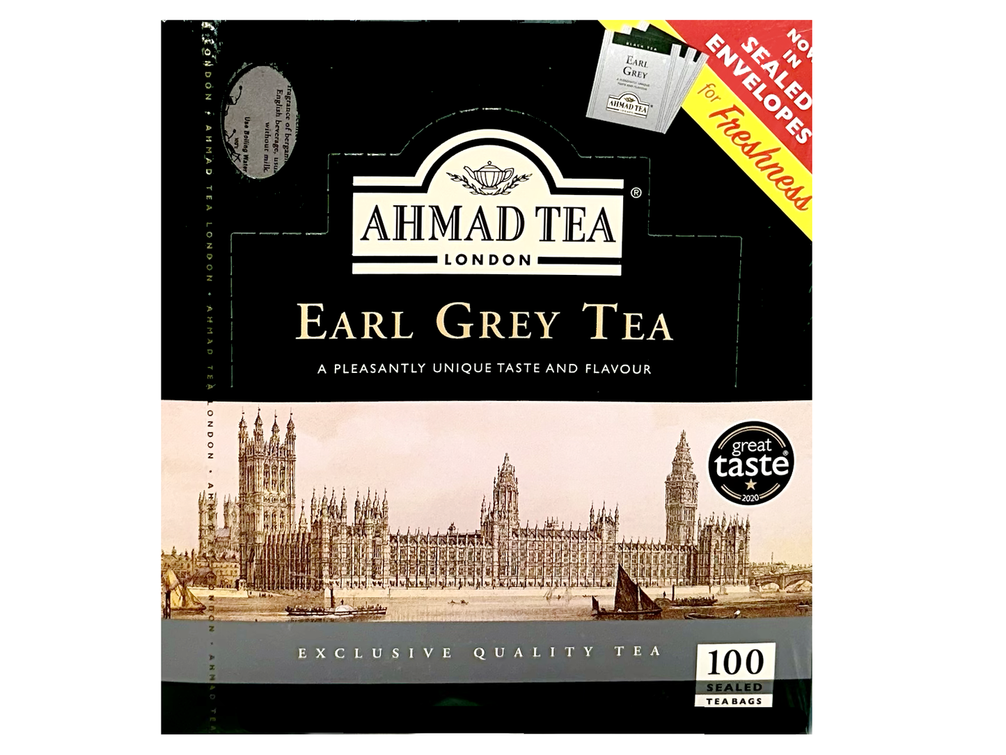 Earl Grey Tea - Tea Bags - 100 Tea Bags (Chai)