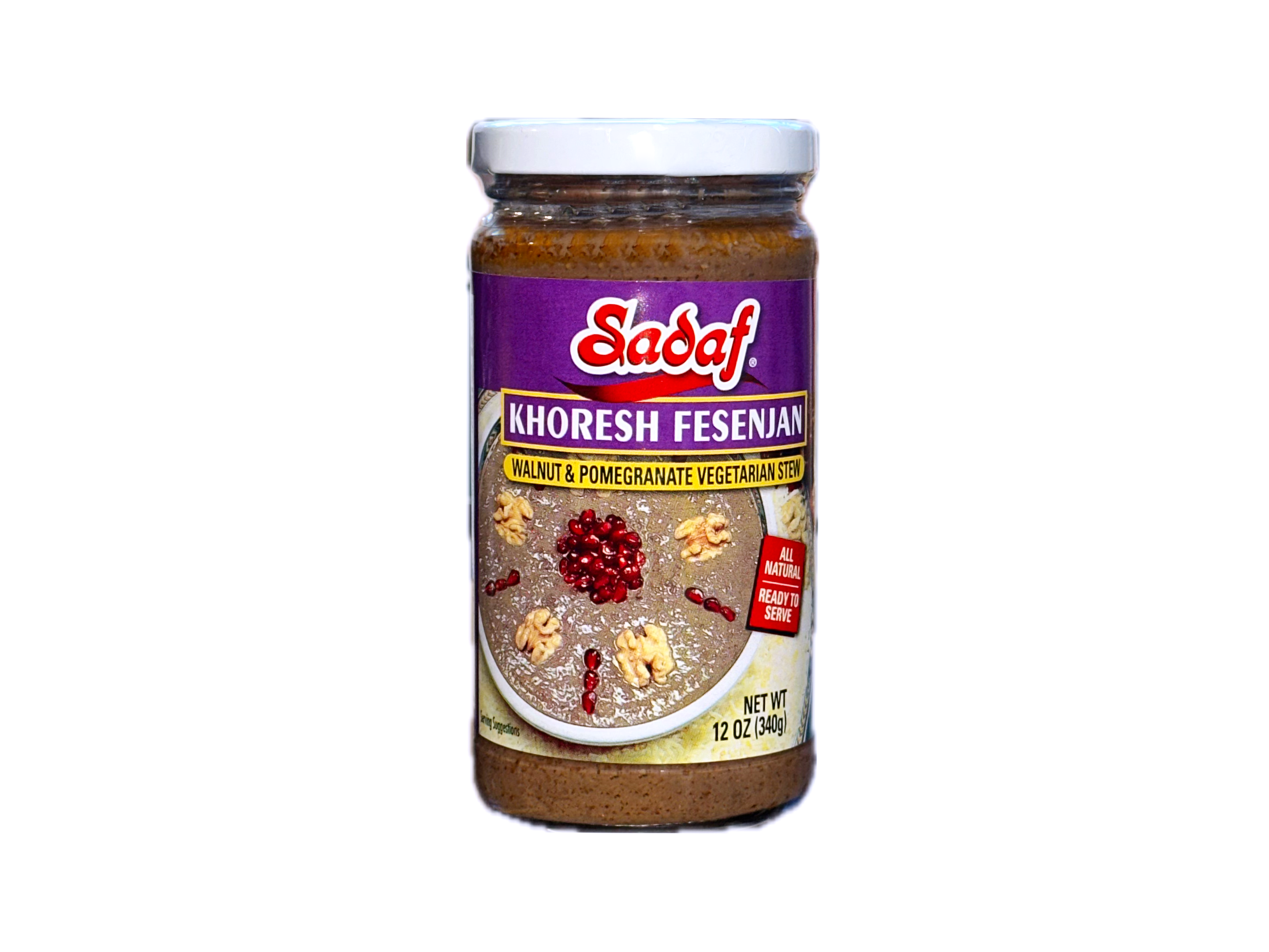 Fesenjan Walnut & Pomegranate Stew - Jar - 12 Oz - Small (Khoresh)