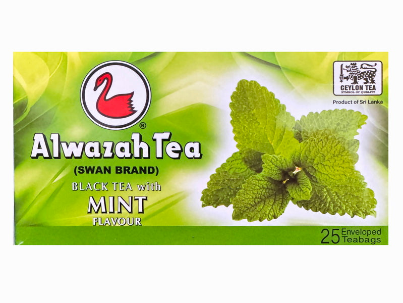 Black Tea With Mint Flavor - 25 Teabags (Chai Nanaa)