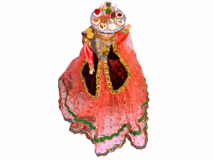 Traditional Female Doll With A Haft Seen Tray On The Head (Aroosak E Eid)