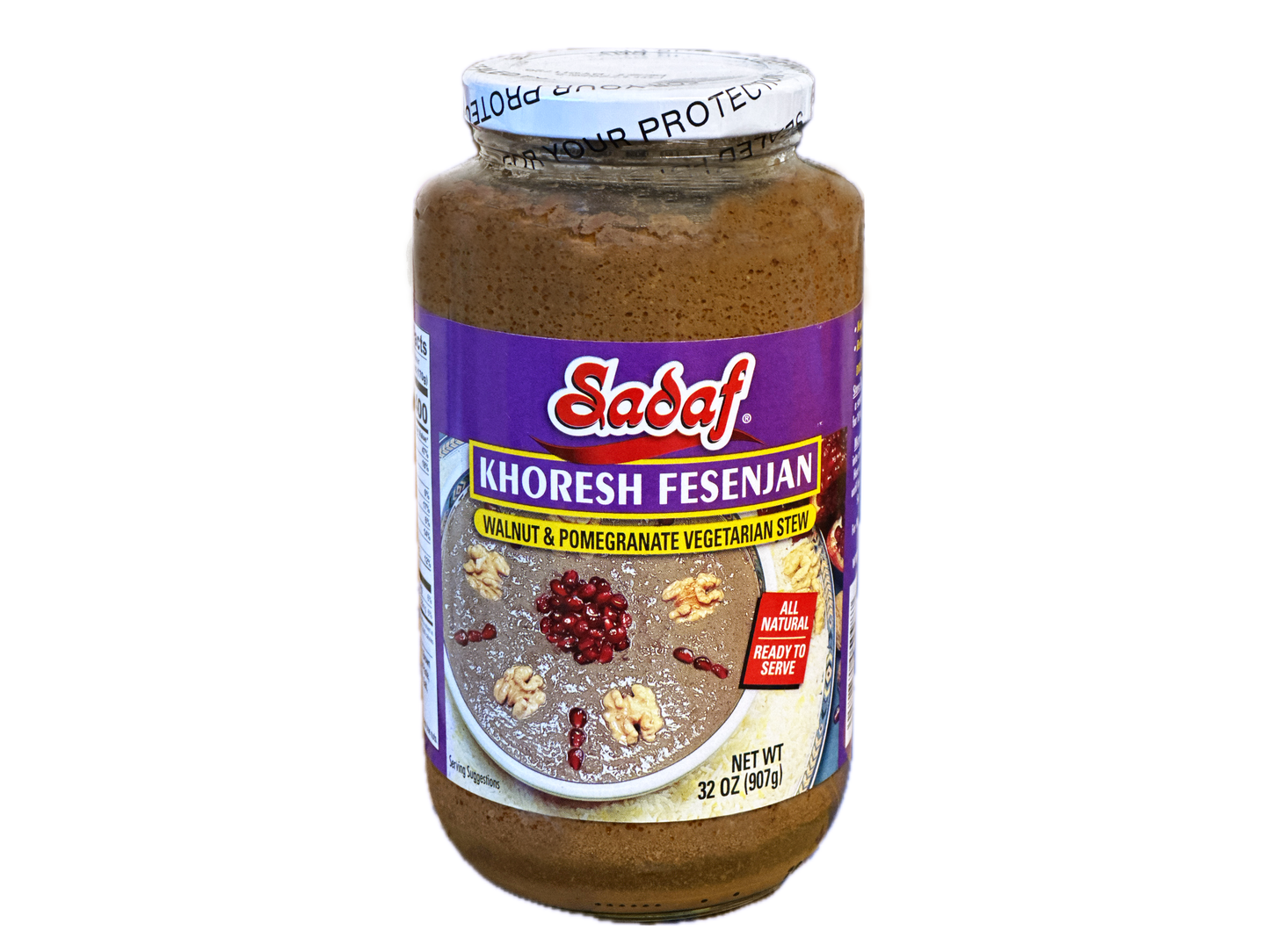 Fesenjan Walnut & Pomegranate Stew - Jar - 32 Oz - Large, Original (Khoresh)