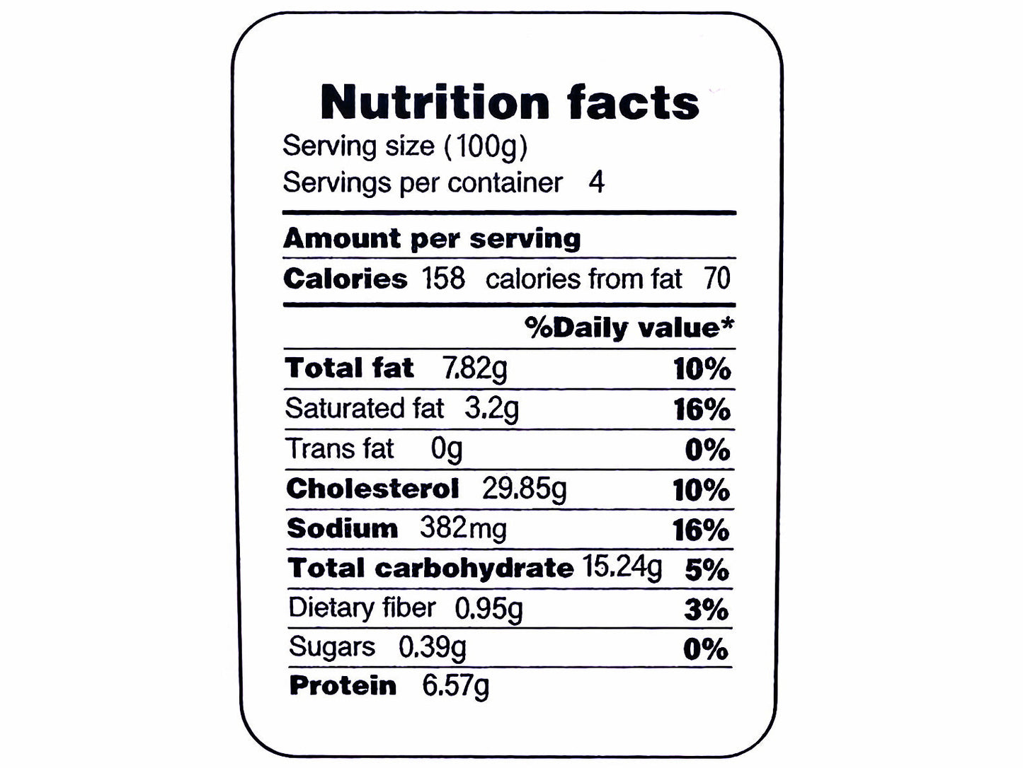Ghalieh Mahi Stew (Herb Fish Stew - No Meat) - In Container (Khoresh)