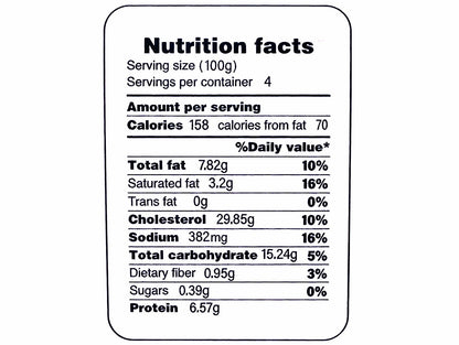 Ghalieh Mahi Stew (Herb Fish Stew - No Meat) - In Container (Khoresh)