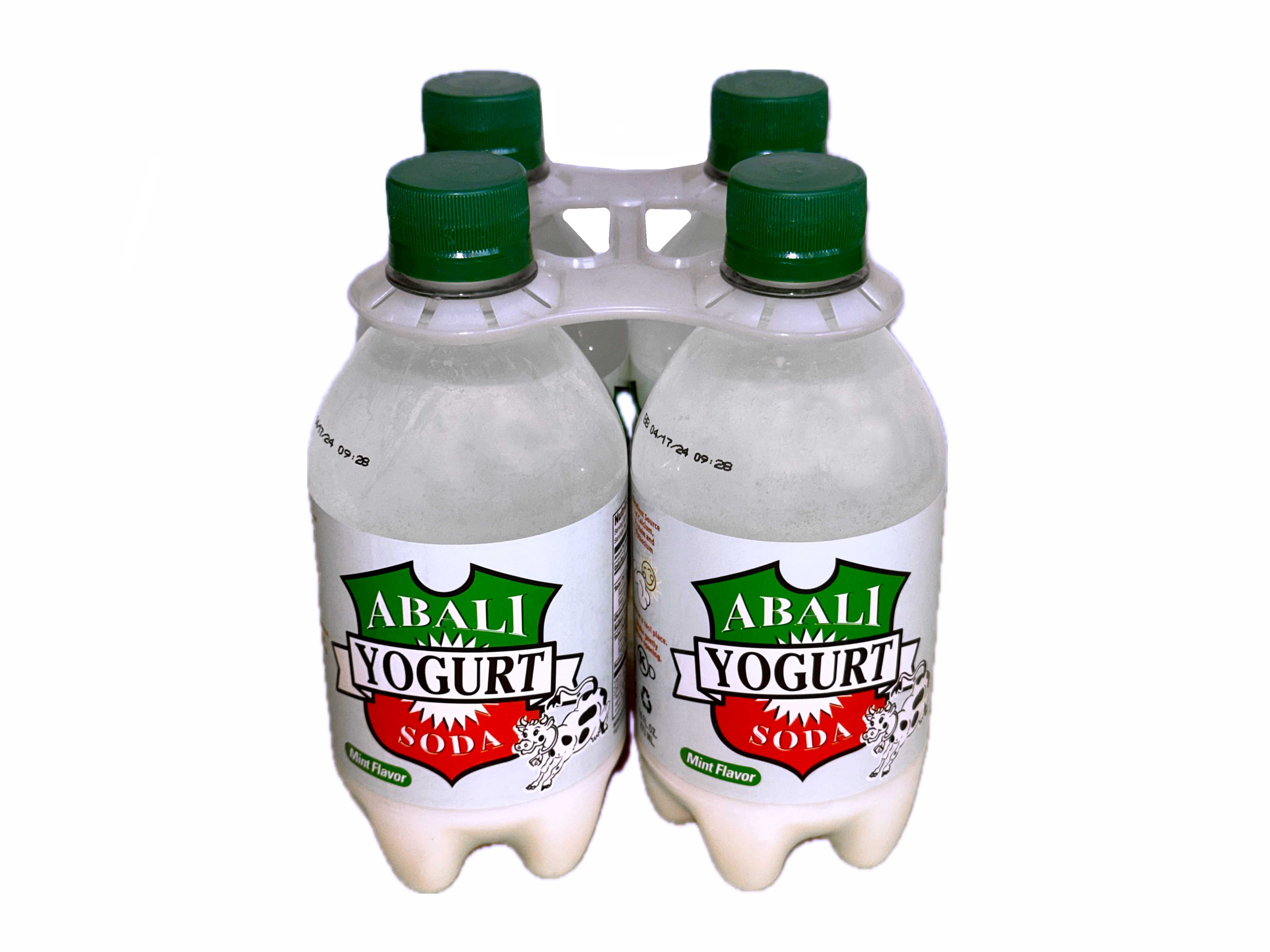 Yogurt Soda - Mint Flavor - 4 Packs (Doogh, Dough, Nanaaie)