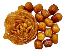 Zoolbia And Bamieh - Fresh - Persian Dessert (Zulbia Bamiyeh, Bomye)