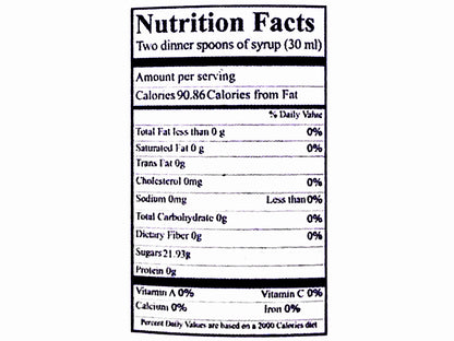 Saffron Syrup (Sharbat E Zaferan)