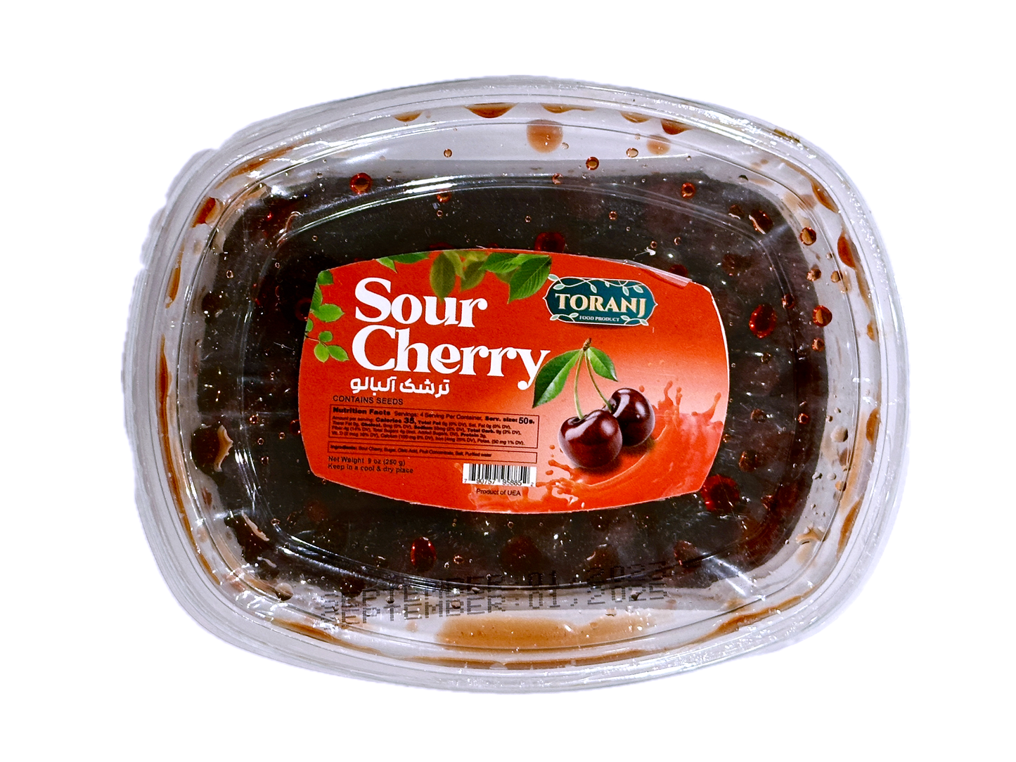 Sour Cherry Snack Paste Toranj (Torshak Albalu)