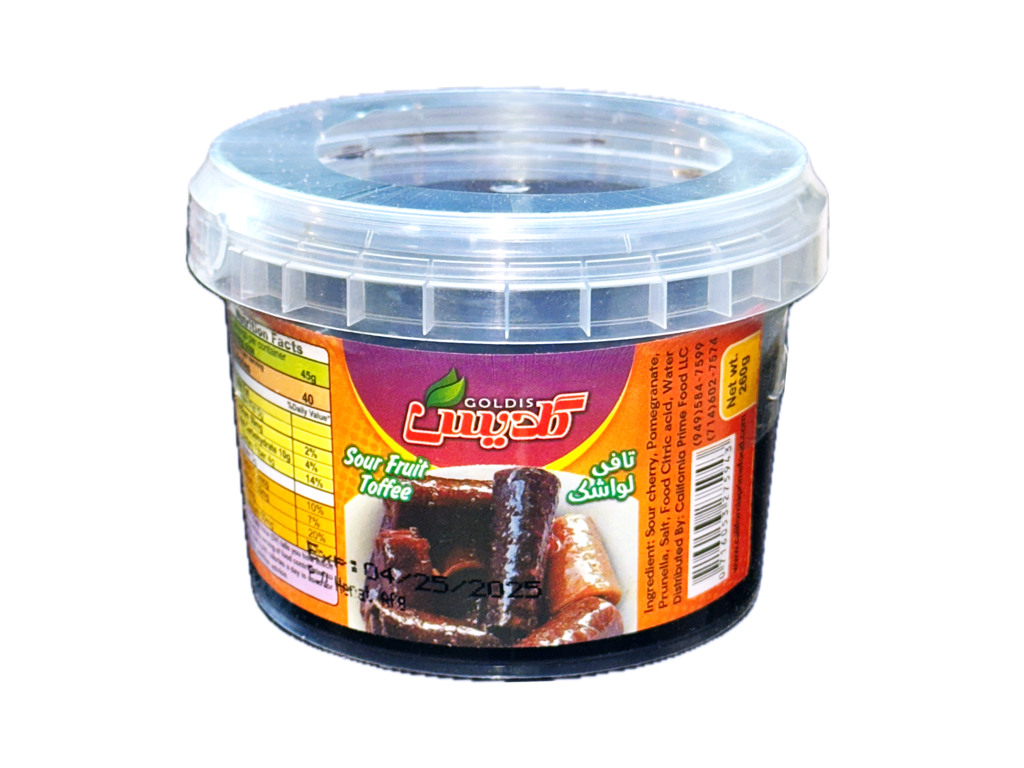 Roll Fruit Leather - Wet Rolled (Lavashak)