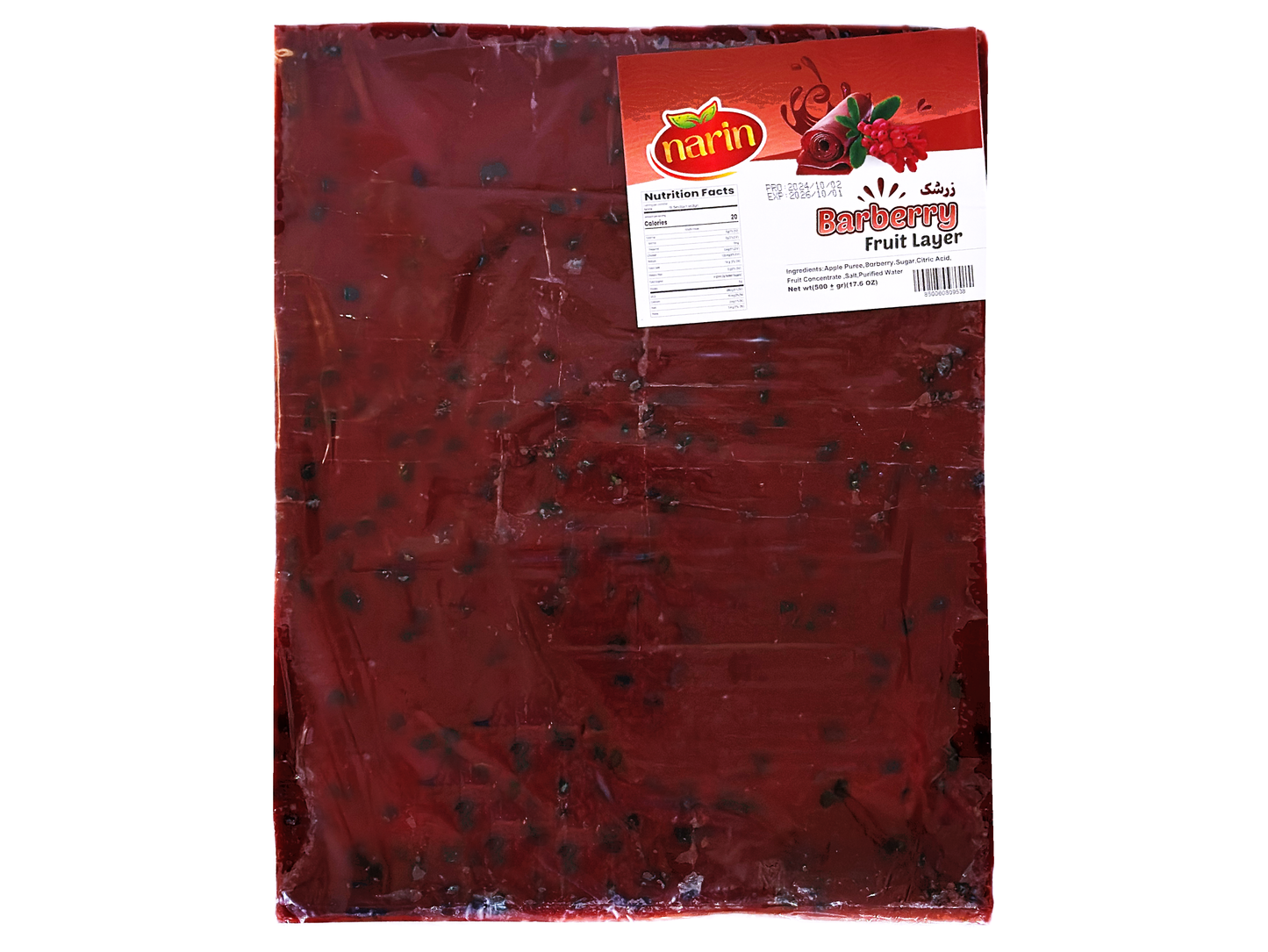 Extra Large Fruit Leather With Pulp (17.6 Oz) (Lavashak)