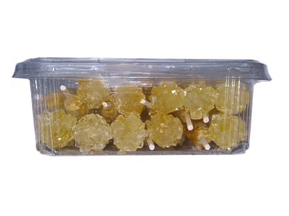 Saffron Rock Candy (1 Pound) 20 Sticks (Nabat-Nabaat)
