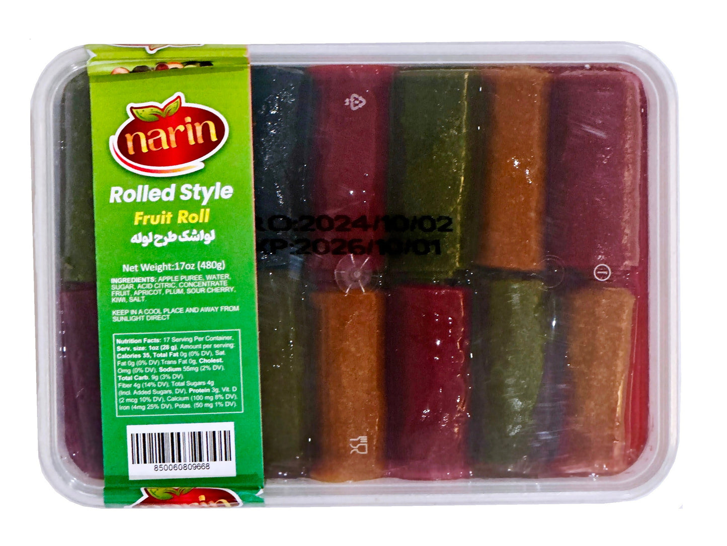 Fancy Fruit Leather - Mix Fruit Roll - (Lavashak)