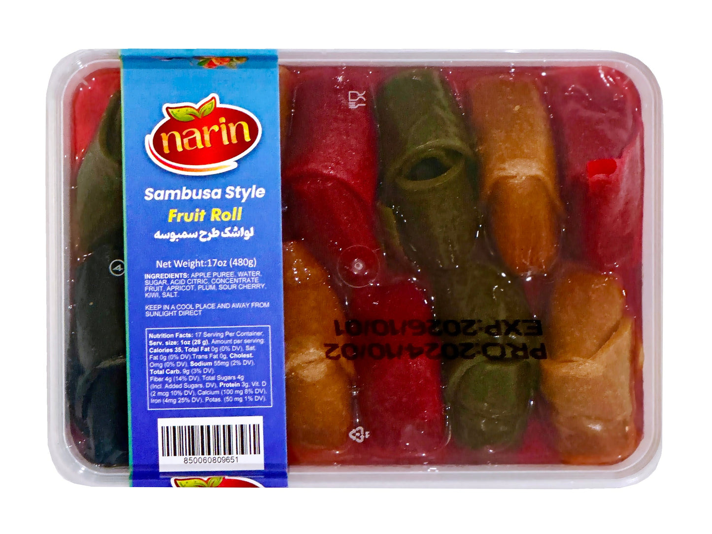 Fancy Fruit Leather - Mix Fruit Roll - (Lavashak)