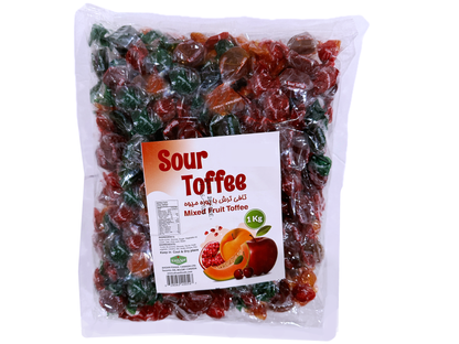 Bite Size Fruit Roll Toffee - 2.2 Pound (Lavashak Loghmeh)