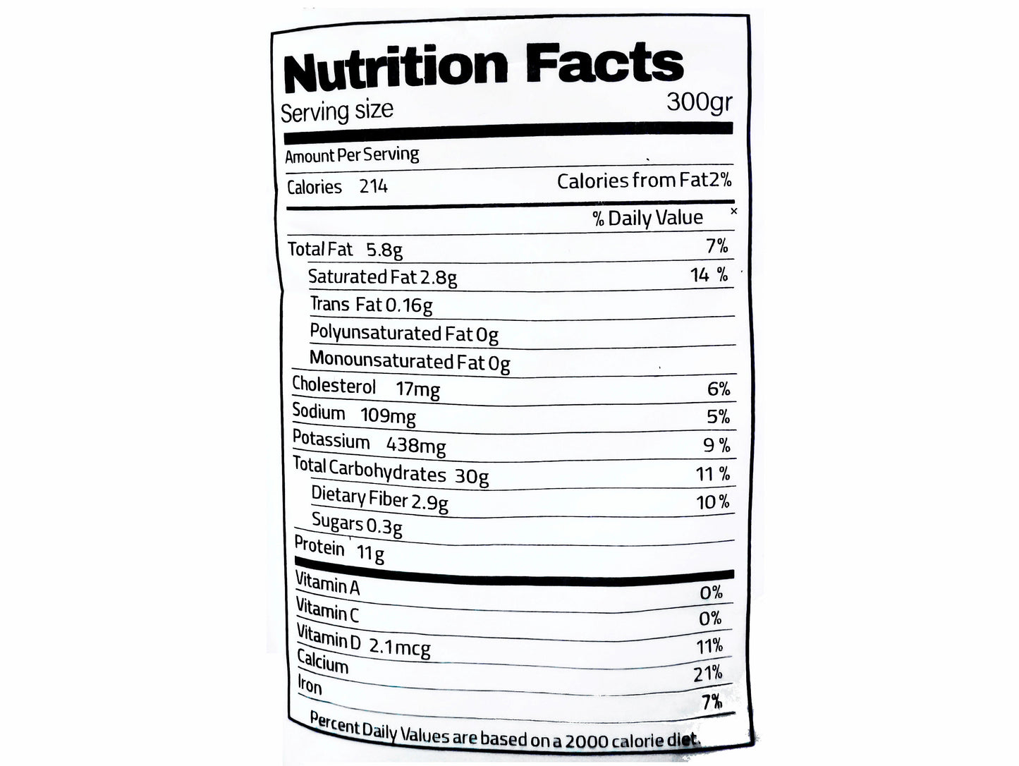 Porridge Powder (Poodr E Ferni - Fereni)