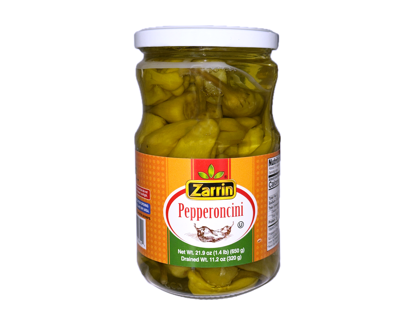 Pepperoncini Pickled Zarrin (Turshi Felfel Zarin)
