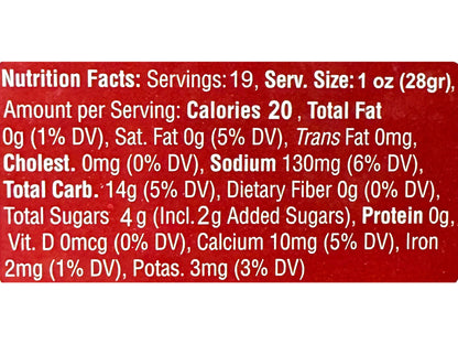 Sour Cherry Layer Extra Large With Seeds (19 Oz) - Dried Leather (Lavashak Albalu)