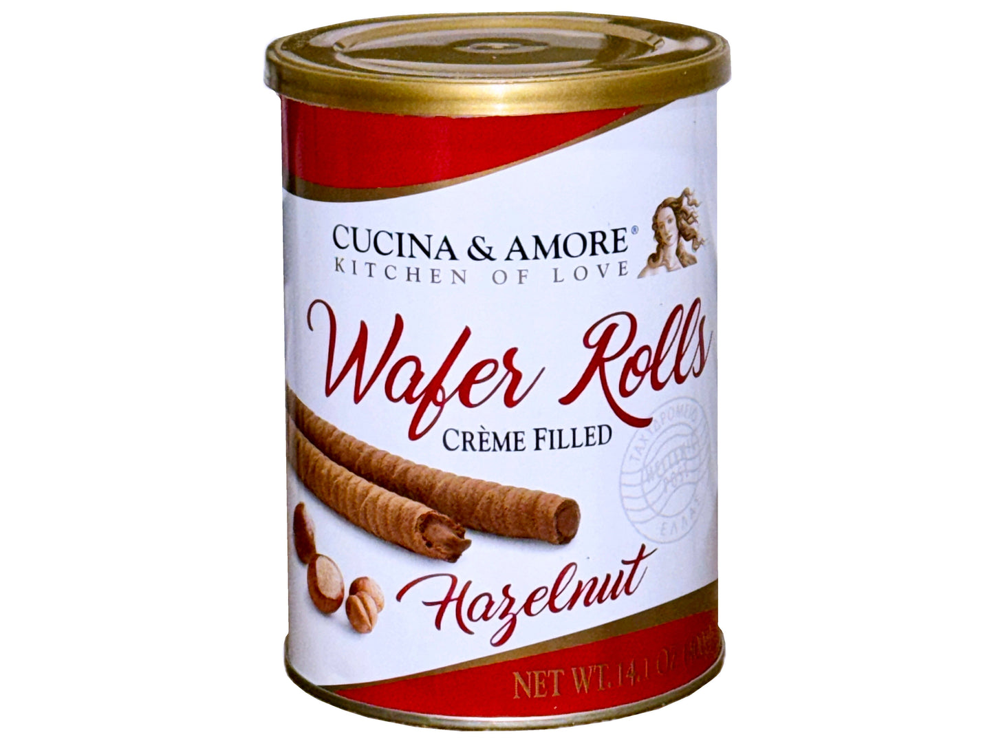 Artisan Creme Filled Wafer Rolls - European style (14.1 Oz)