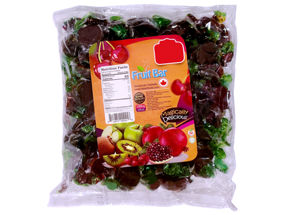 Bite Size Fruit Roll Toffee - 2.2 Pound (Lavashak Loghmeh)