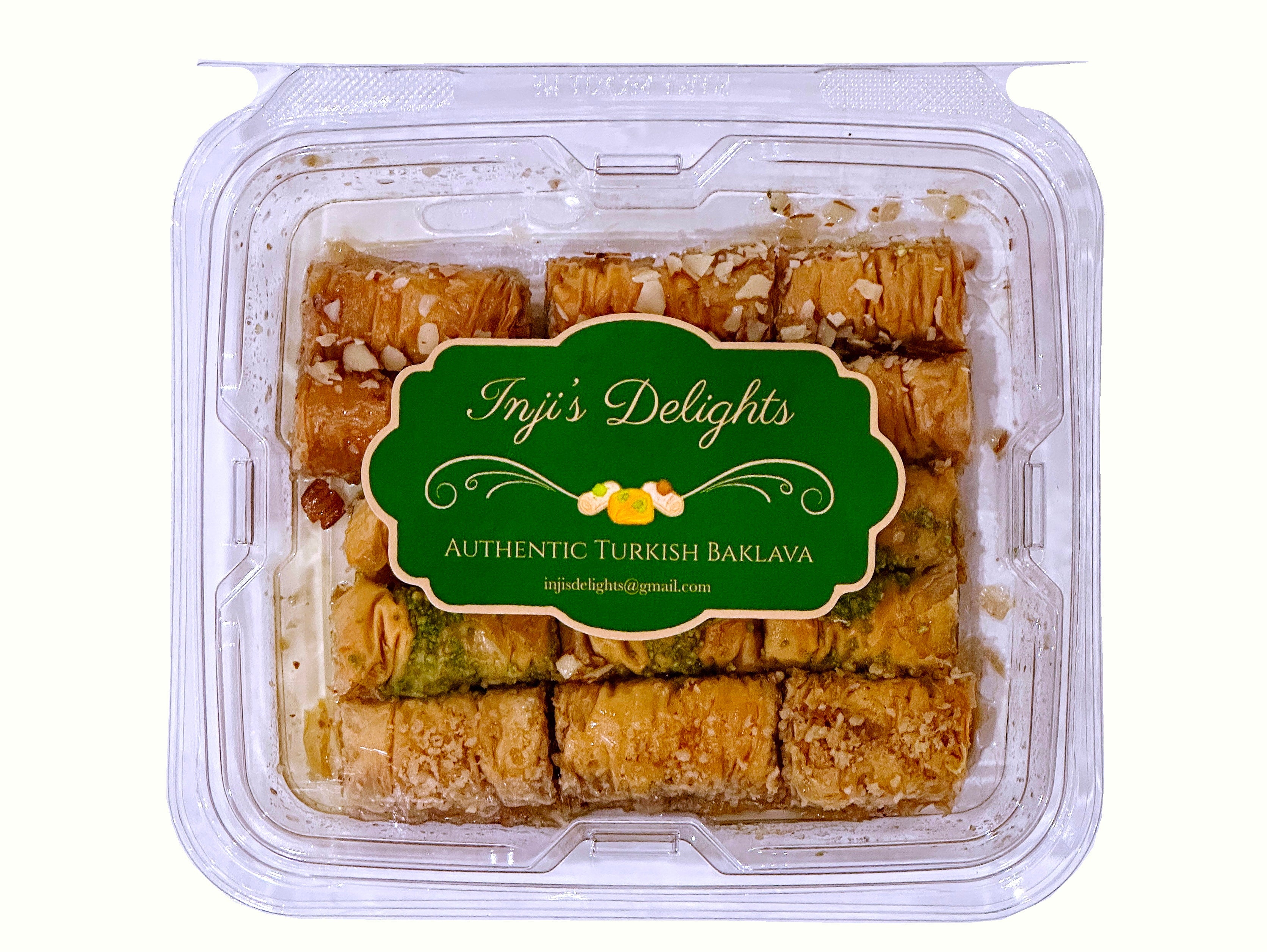 Fresh Authentic Mixed Turkish Baklava Roll (Baghlava)