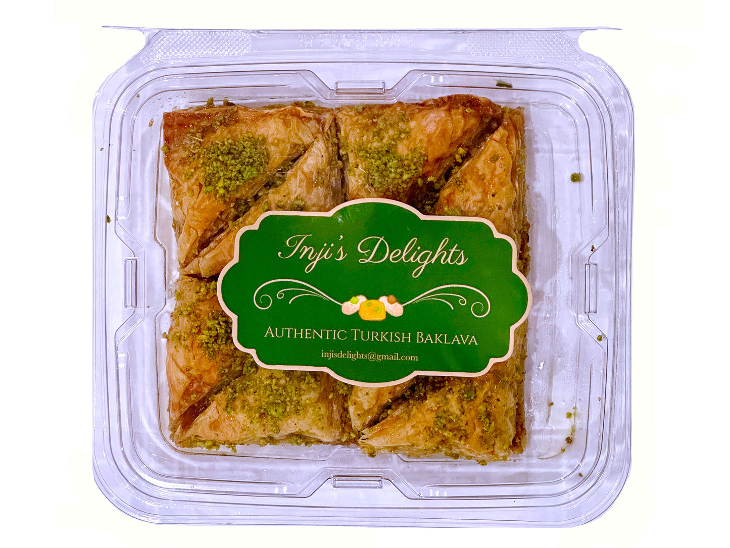 Fresh Authentic Turkish Baklava - Pistachio (Baghlava)