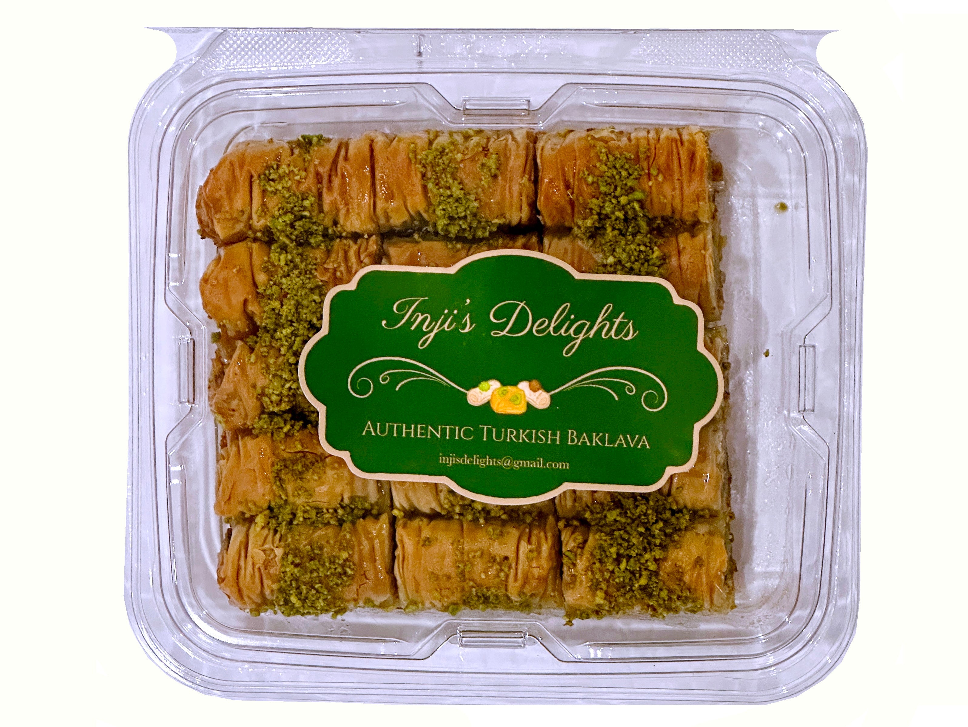 Fresh Authentic Turkish Baklava Roll - Pistachio (Baghlava)
