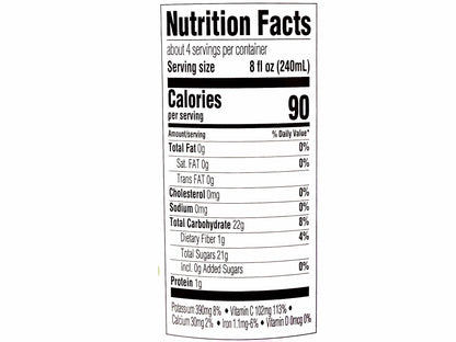 Organic Grapefruit Juice (1 Liter)