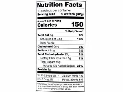 Artisan Creme Filled Wafer Rolls - European style (14.1 Oz)