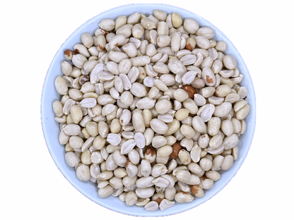 Raw Blanched Peanuts - 1 Pound (Badoom Zamini)
