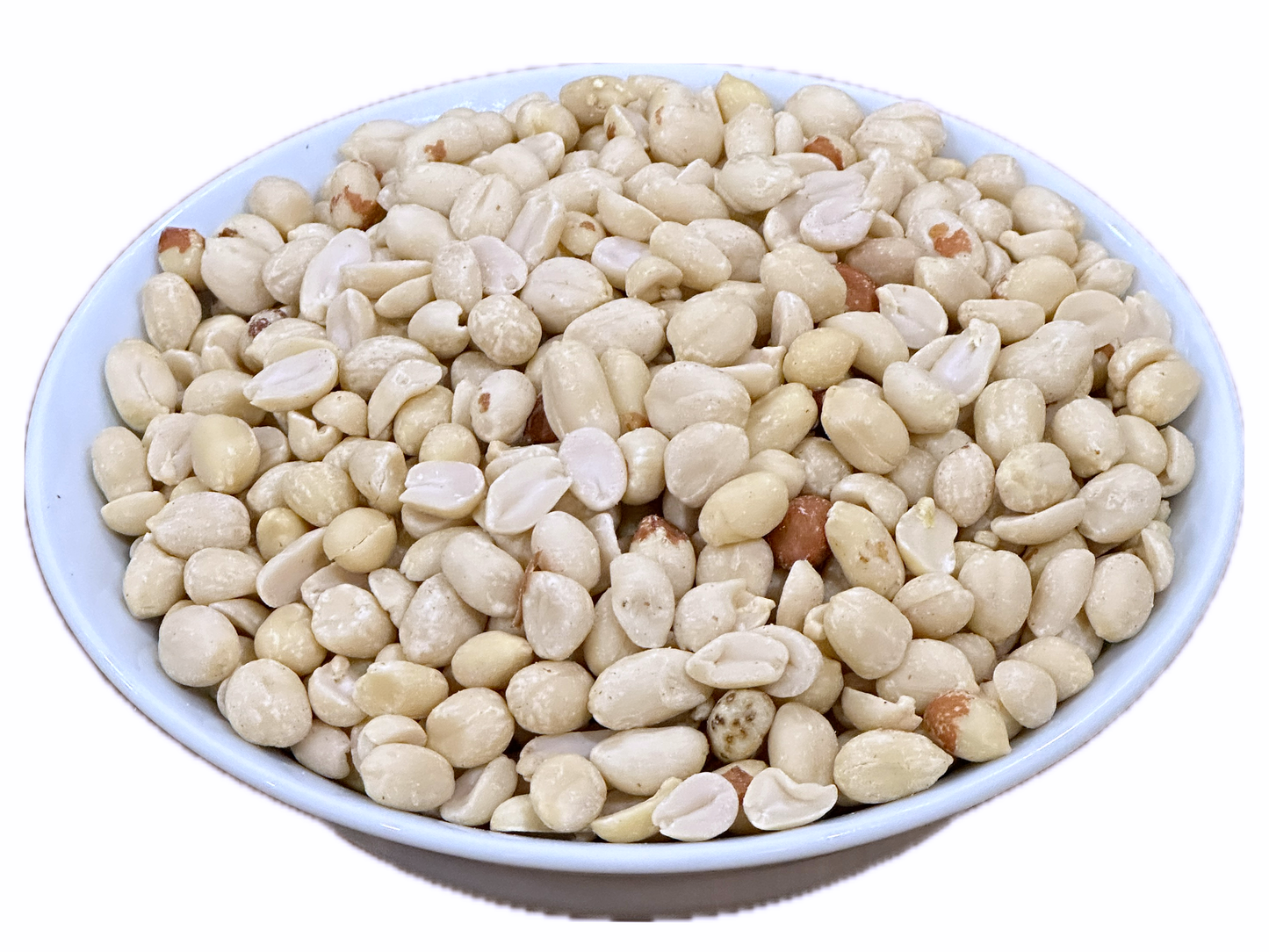 Raw Blanched Peanuts - 1 Pound (Badoom Zamini)