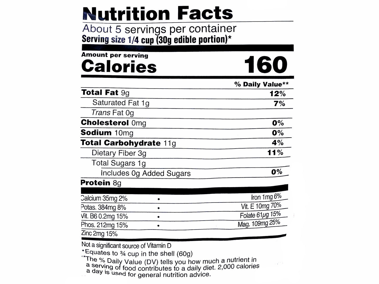 Sunflower Seeds Very Lightly Salted - Roasted (Tokhmeh Aftabgardan Kam Namak)