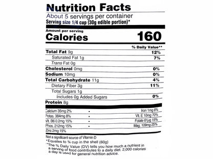 Sunflower Seeds Very Lightly Salted - Roasted (Tokhmeh Aftabgardan Kam Namak)