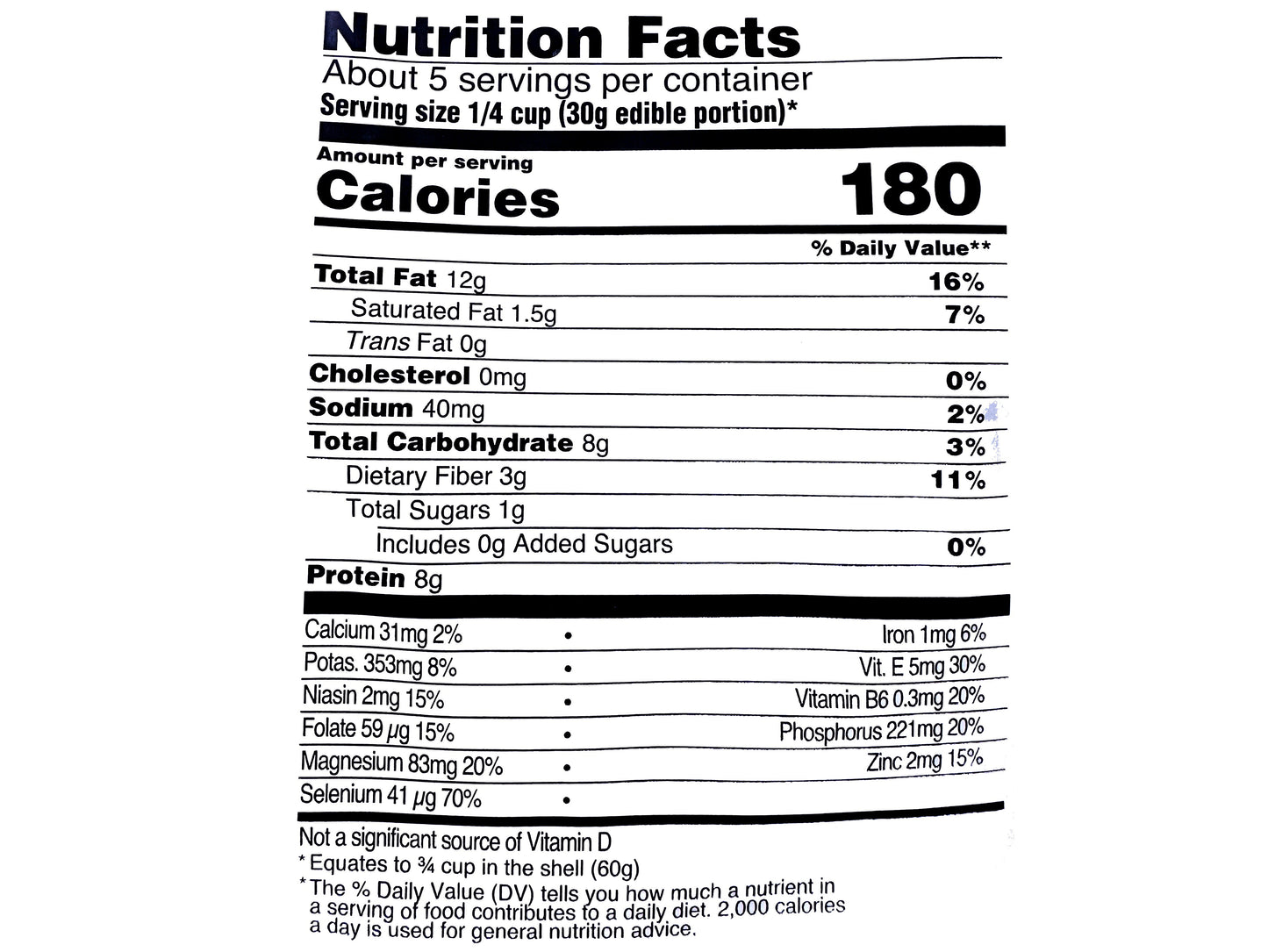 Sunflower Seeds Salted - Roasted (Tokhmeh Aftabgardan Shoor)