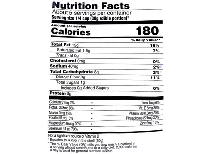 Sunflower Seeds Salted - Roasted (Tokhmeh Aftabgardan Shoor)