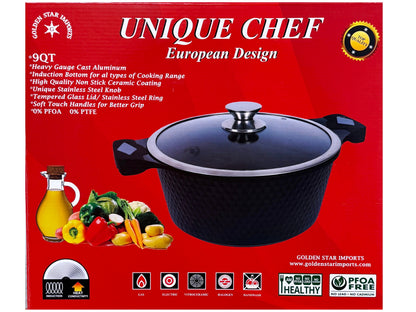 European Design Pot - 9 QT (Ghablameh)