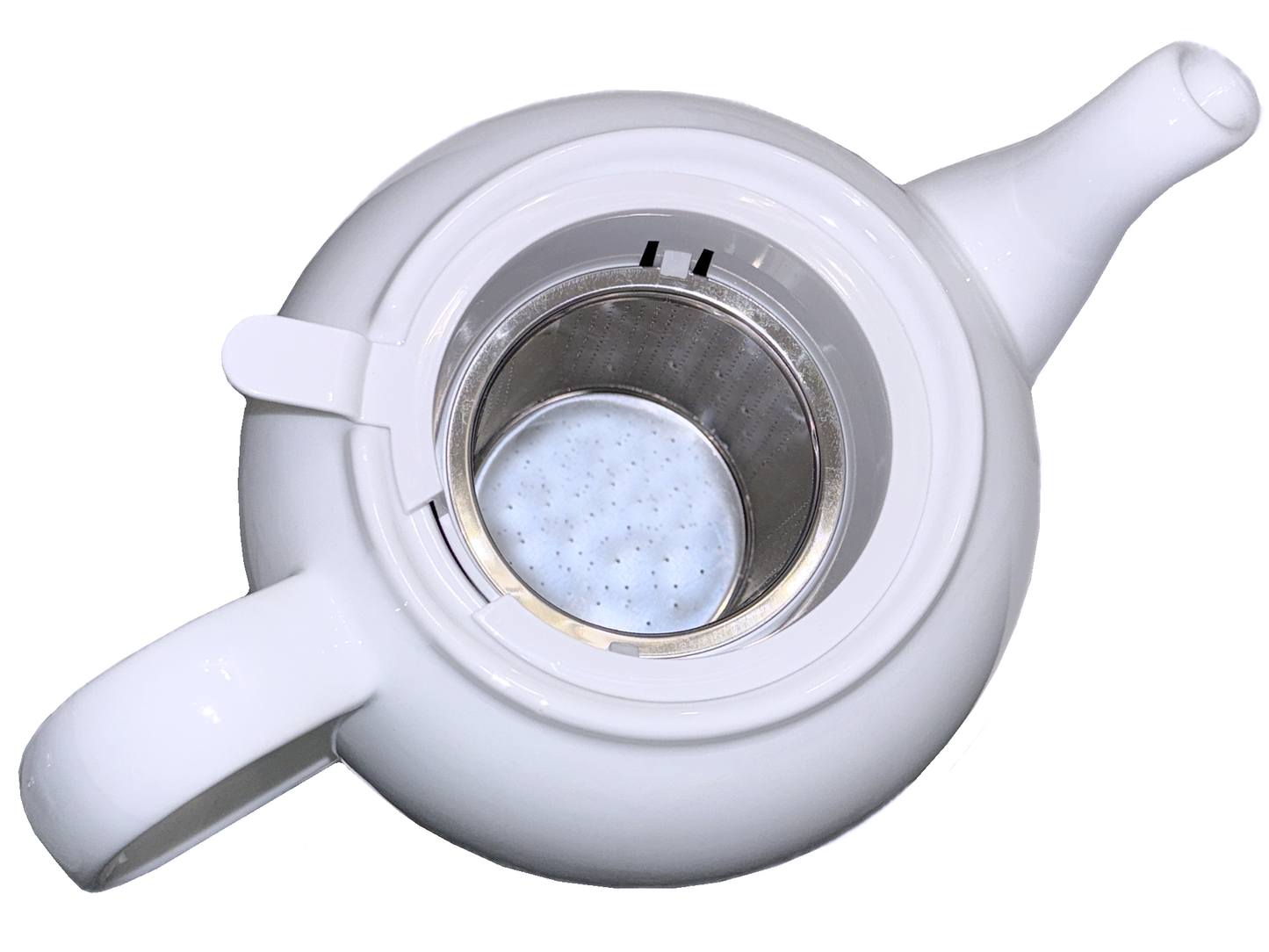 Fancy Electric Stainless Steel Tea Maker With Porcelain Teapot (Samovar, Samavar)