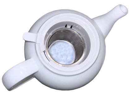 Fancy Electric Stainless Steel Tea Maker With Porcelain Teapot (Samovar, Samavar)