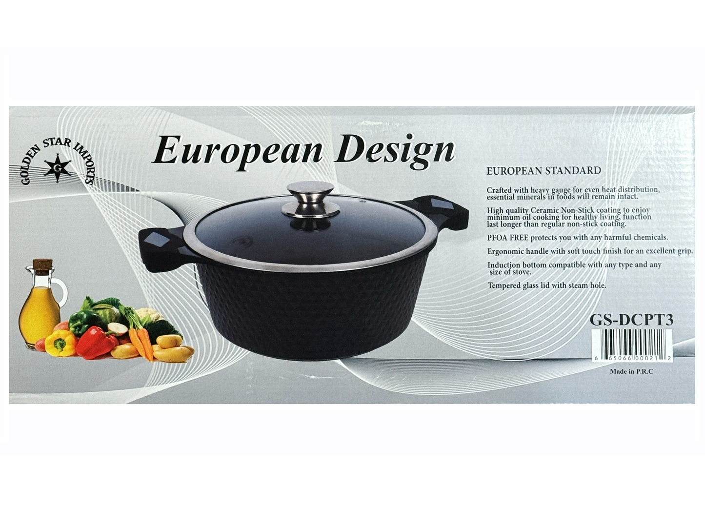 European Design Pot - 9 QT (Ghablameh)