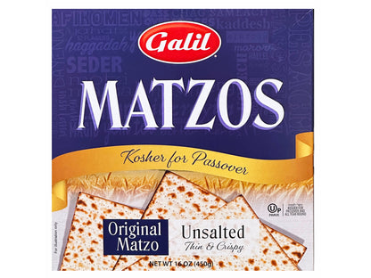 Original Matzos - Unsalted Thin & Crispy - Passover (Matzah)