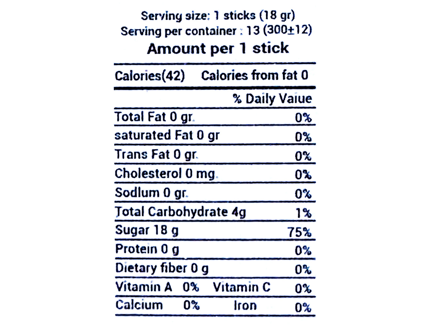 Saffron Rock Candy - No Stick (Nabat Shakhe, Nabaat)