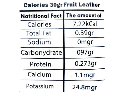 Large Fruit Leather Plum Torshi - Dried (Lavashak Alu)