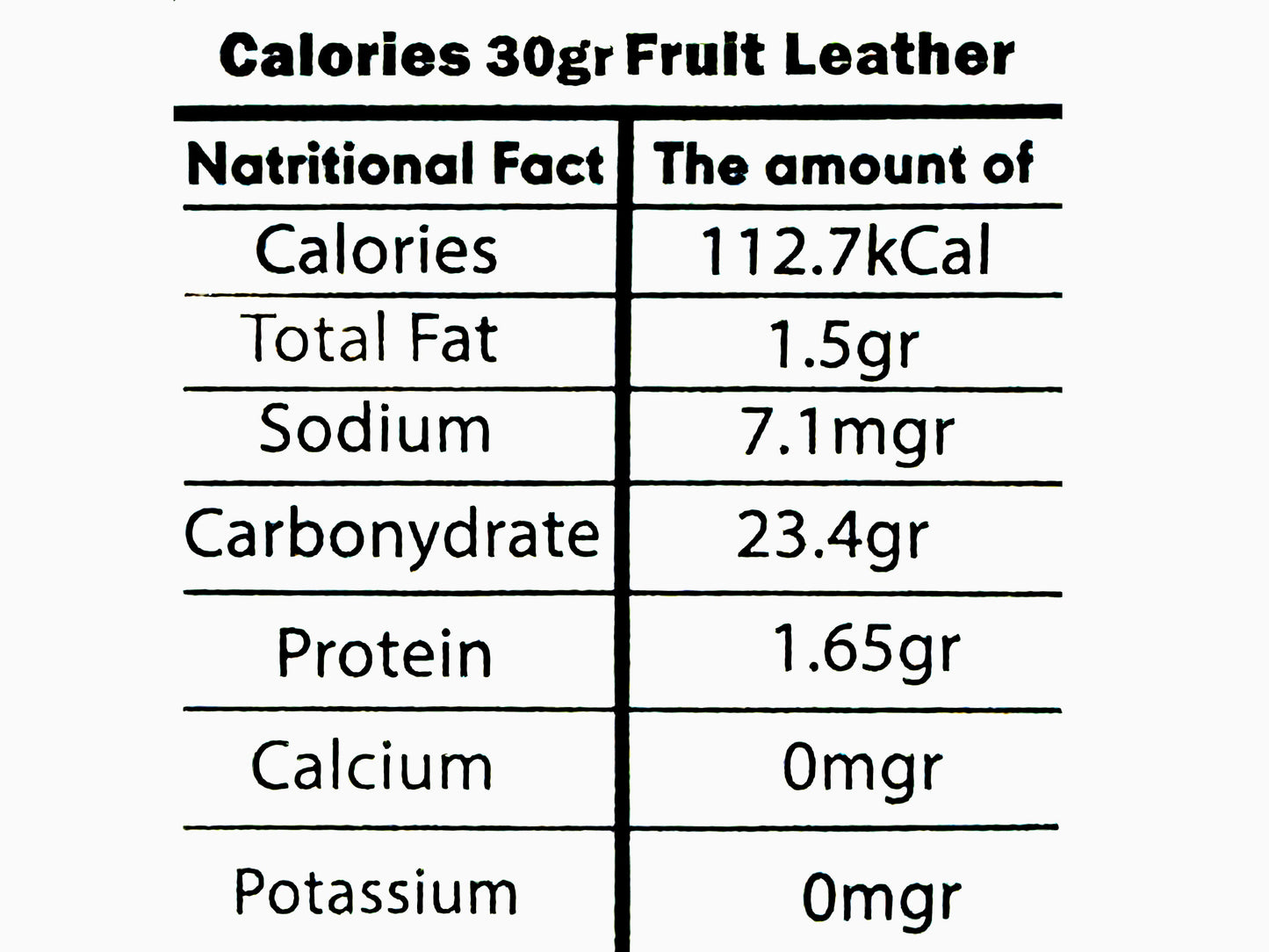 Large Fruit Leather Barberry (Lavashak Zereshk)