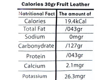 Sour Cherry Fruit Leather - Dried (Lavashak Albalu)