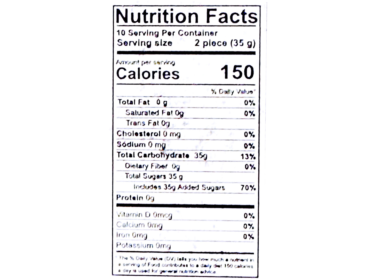 Saffron Rock Candy - 20 Sticks (Nabat-Nabaat)