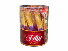 Saffron Rock Candy - 18 Single wrapped Sticks (Nabat, Nabaat)